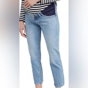DL1961 Patti straight maternity ankle jeans